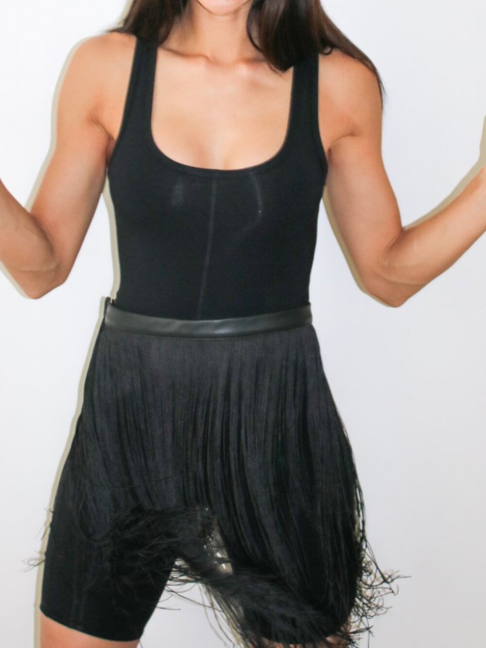 Madame Wolf Tassel Mini Skirt | Statement Fringe Skirt
